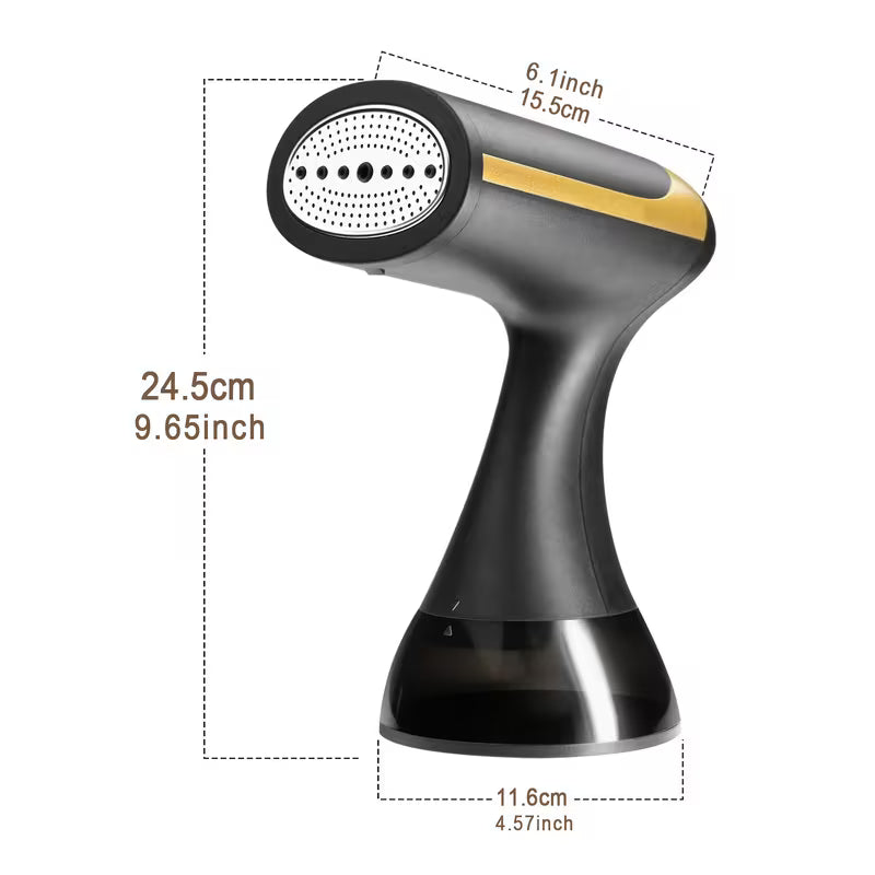Handheld Garment Steamer – 20-Second Heat-Up, Travel-Ready