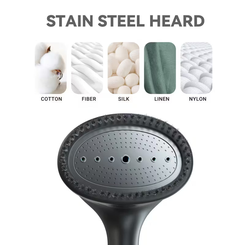Hand Steamer – 20-Second Heat-Up, Travel-Ready