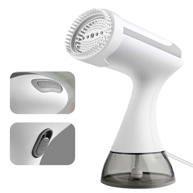 Hand Steamer – 20-Second Heat-Up, Travel-Ready