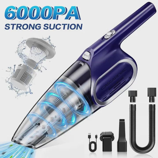 Cordless Handheld Vacuum – Lightweight & Powerful