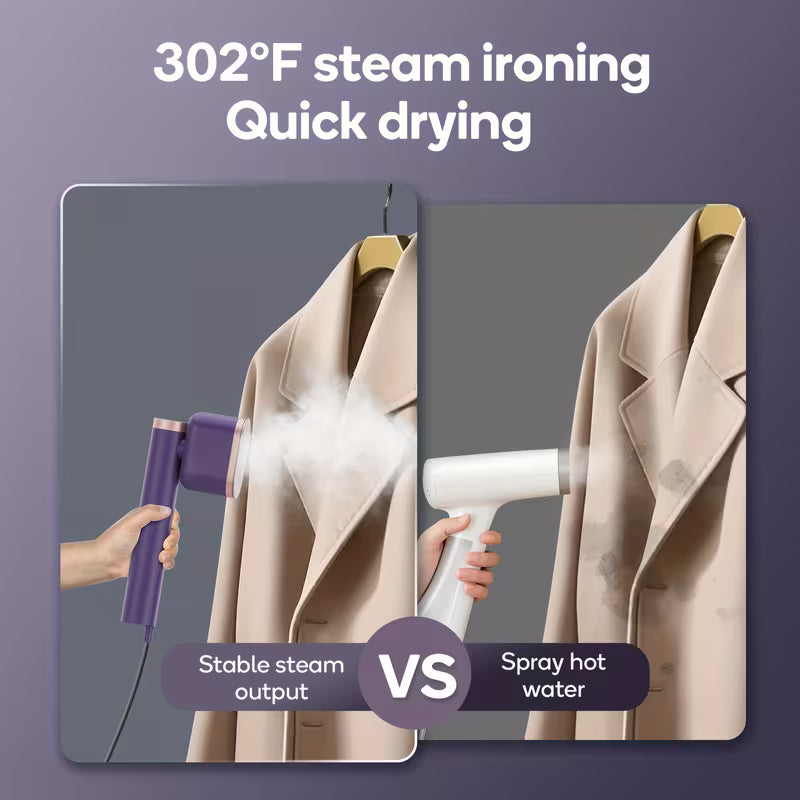 Handheld Garment Steamer – 1200W Portable Clothes Steamer for Home & Travel