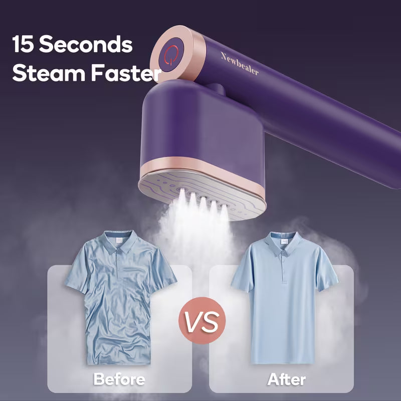 Handheld Garment Steamer – 1200W Portable Clothes Steamer for Home & Travel
