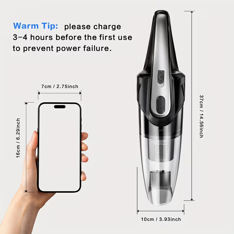Cordless Handheld Vacuum – Lightweight & Powerful