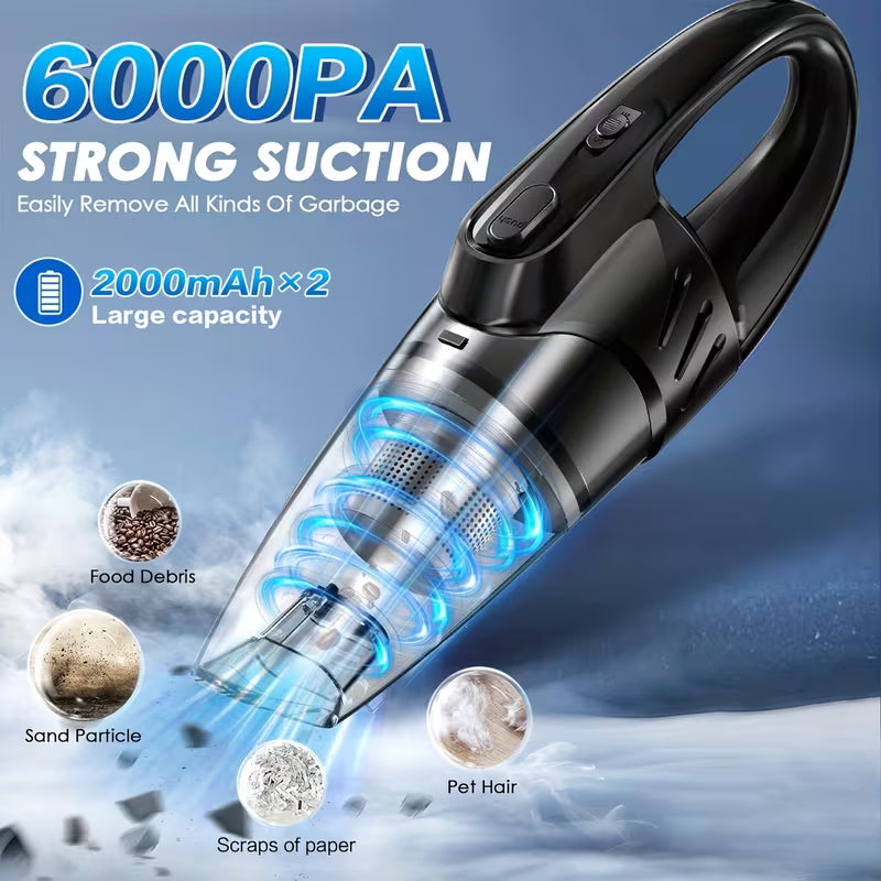Cordless Handheld Vacuum – Lightweight & Powerful
