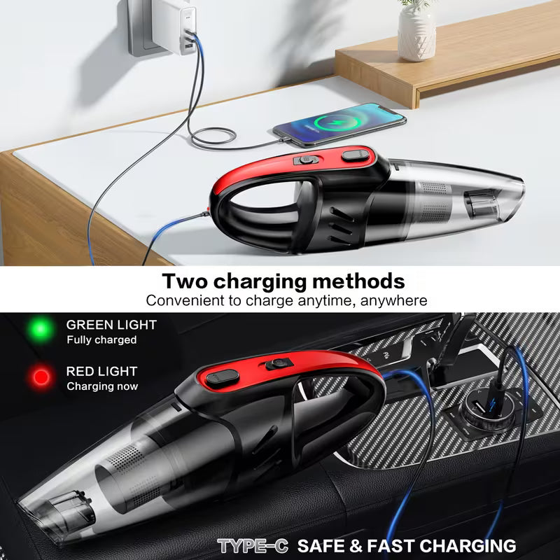 Cordless Handheld Vacuum – Lightweight & Powerful